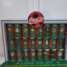 Coleccionismo de Coca-Cola y Pepsi: LATAS COCA COLA LIGA 96/97 ,. Lote 367961491