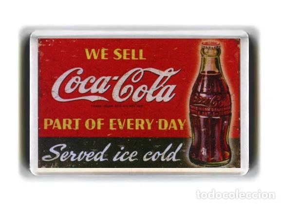 Colecionismo de Coca-Cola e Pepsi: IMAN ACRILICO NEVERA - COCA COLA