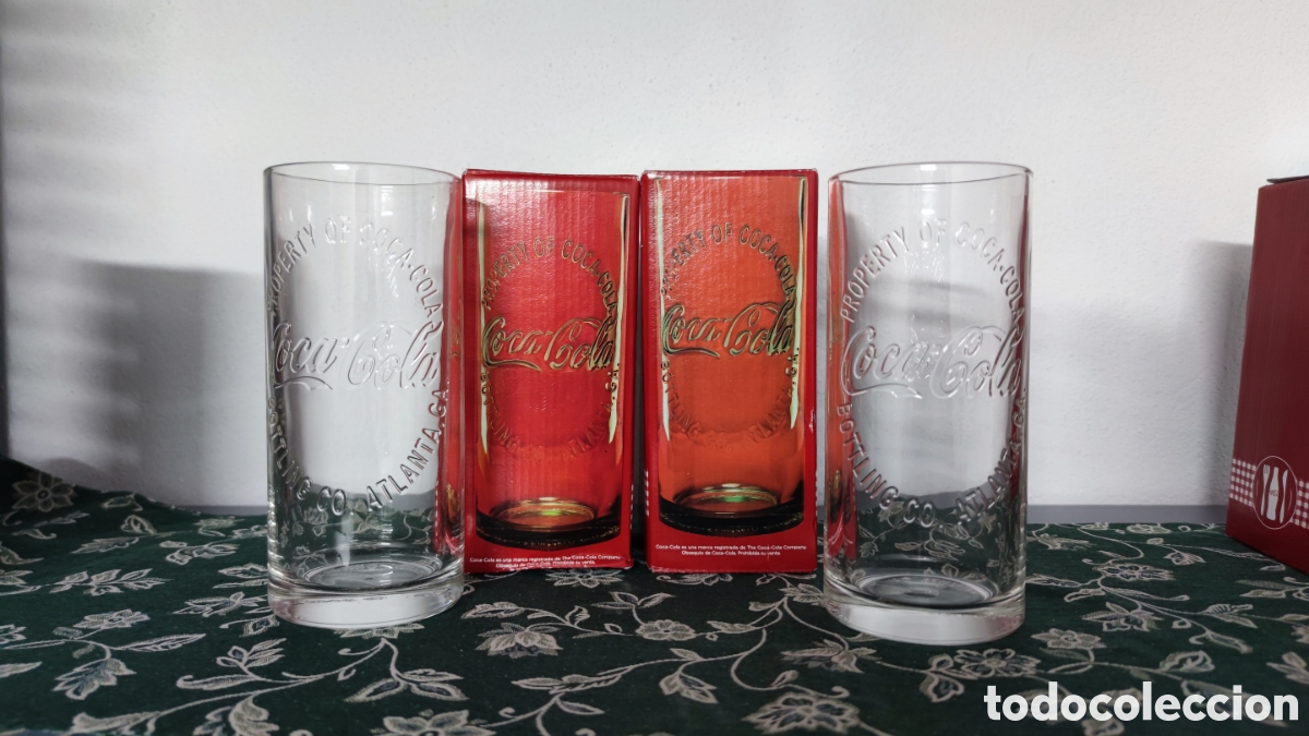 Collecting of Coca-Cola and Pepsi: Vasos de cristal de Coca Cola #1