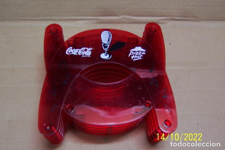 Colecionismo de Coca-Cola e Pepsi: COCA COLA PIZZA HUT PORTA CD MERCHANDISING ( OBJETOS PROMOCIONALES )