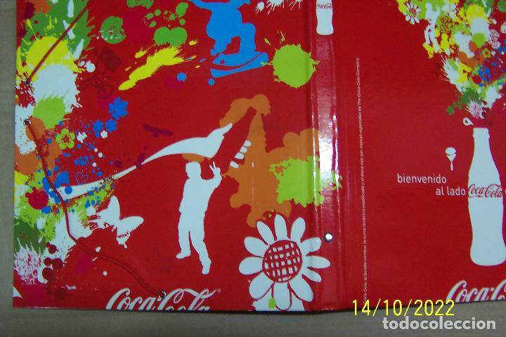 Colecionismo de Coca-Cola e Pepsi: COCA COLA CARPETA ARCHIVADOR (CON SEPARADORES INTERIORES) MERCHANDISING (PRODUCTOS PROMOCIONALES)