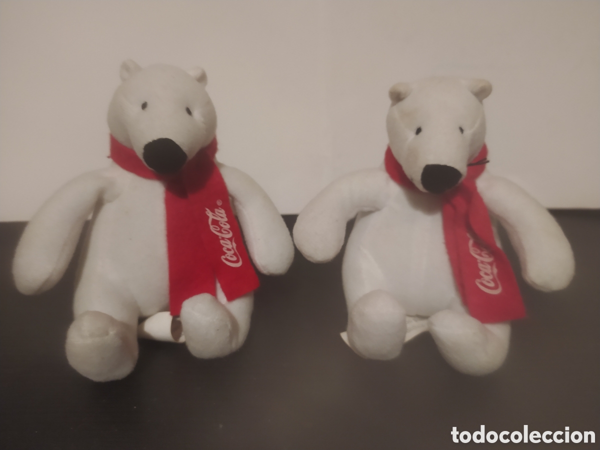 Coleccionismo de Coca-Cola y Pepsi: Osos polares peluche de Coca-Cola