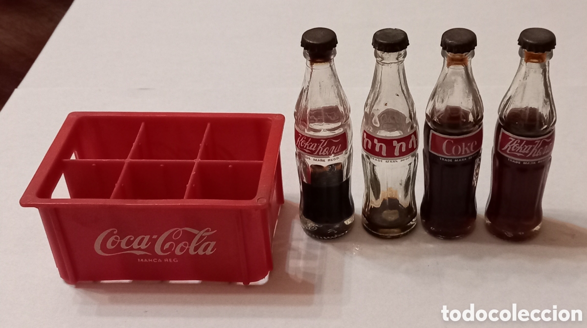 Coleccionismo de Coca-Cola y Pepsi: Mini caj&oacute;n de Coca Cola retro d&eacute;cada de 1980 - Foto 2