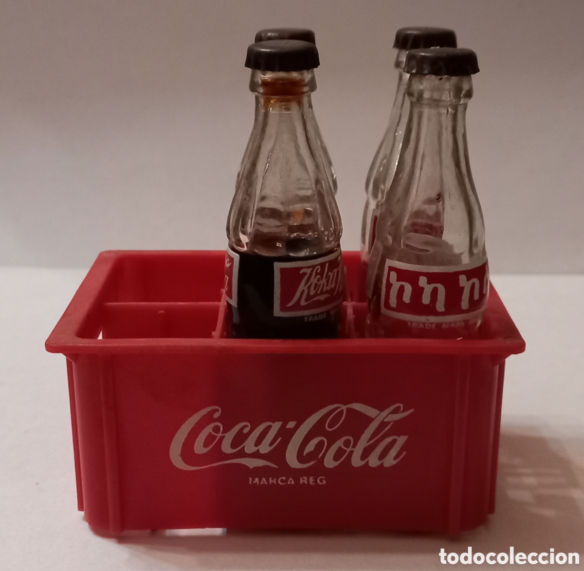 Coleccionismo de Coca-Cola y Pepsi: Mini caj&oacute;n de Coca Cola retro d&eacute;cada de 1980 - Foto 3