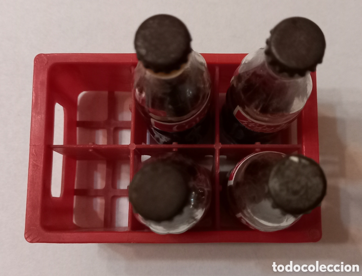 Coleccionismo de Coca-Cola y Pepsi: Mini caj&oacute;n de Coca Cola retro d&eacute;cada de 1980 - Foto 4