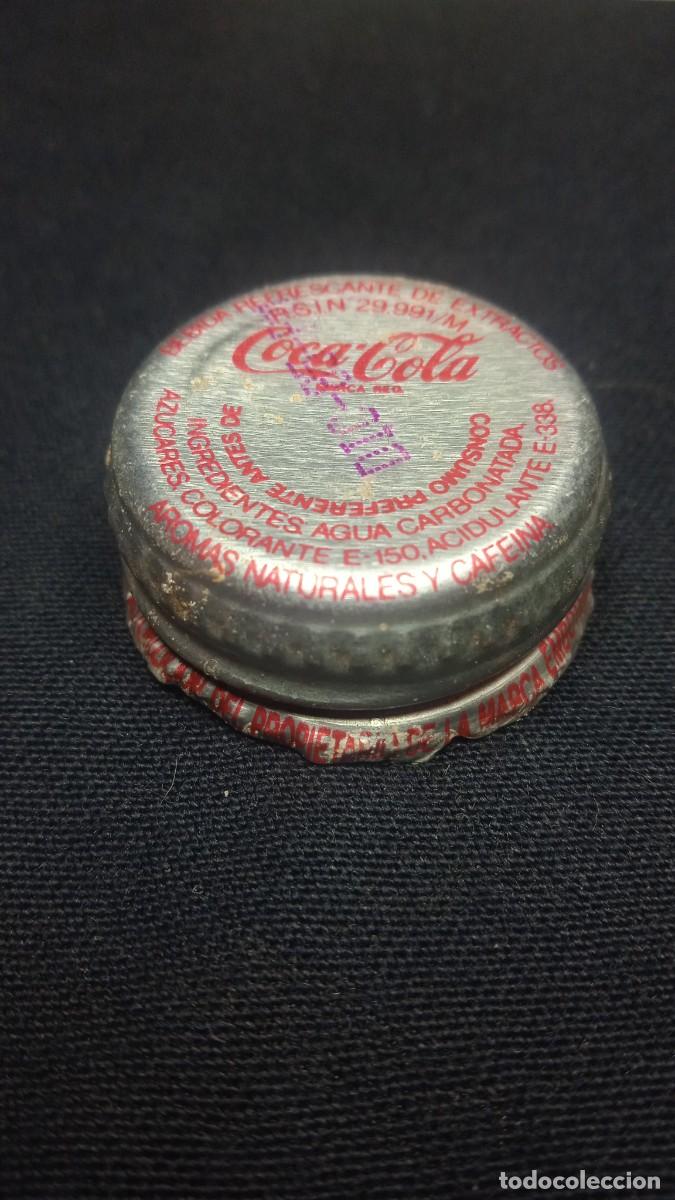 Coleccionismo de Coca-Cola y Pepsi: Tap&oacute;n rosca Coca-Cola 1985. - Foto 3