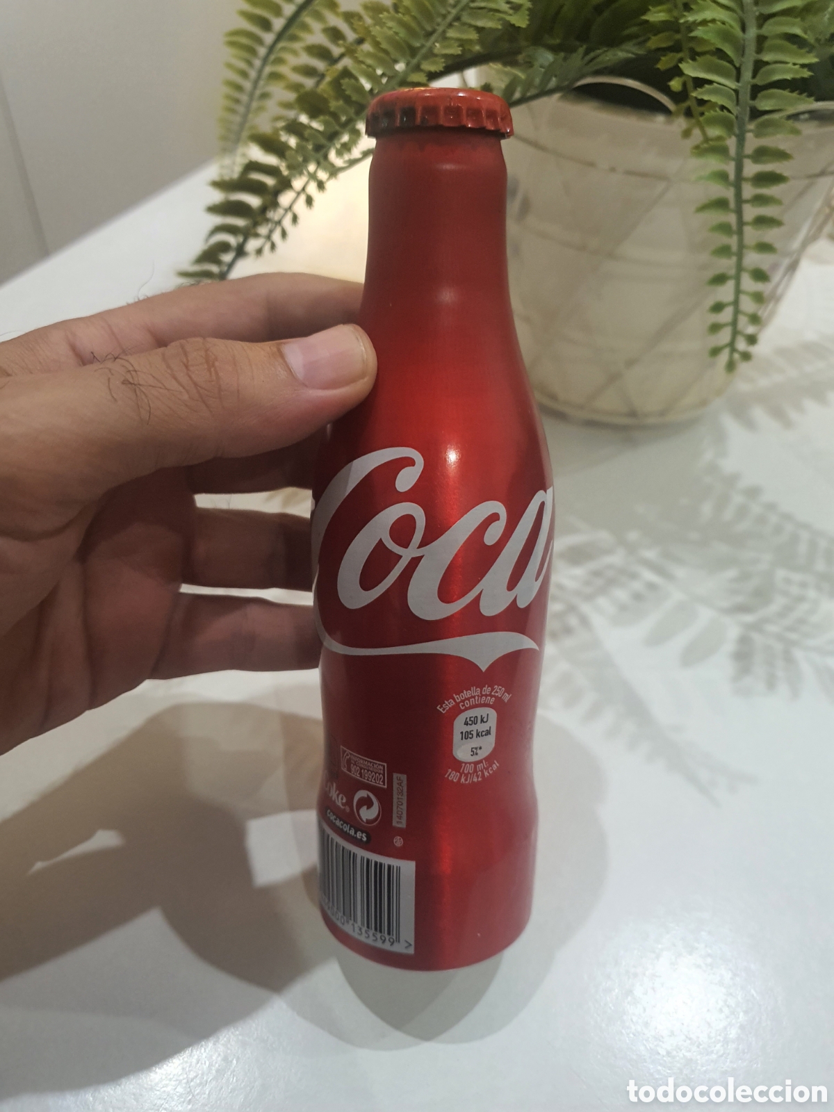 Colecionismo de Coca-Cola e Pepsi: Botella de coca cola colecci&oacute;n precintada