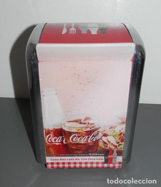 Coleccionismo de Coca-Cola y Pepsi: UN SERVILLETERO DE MARCA COCA COLA - Foto 3