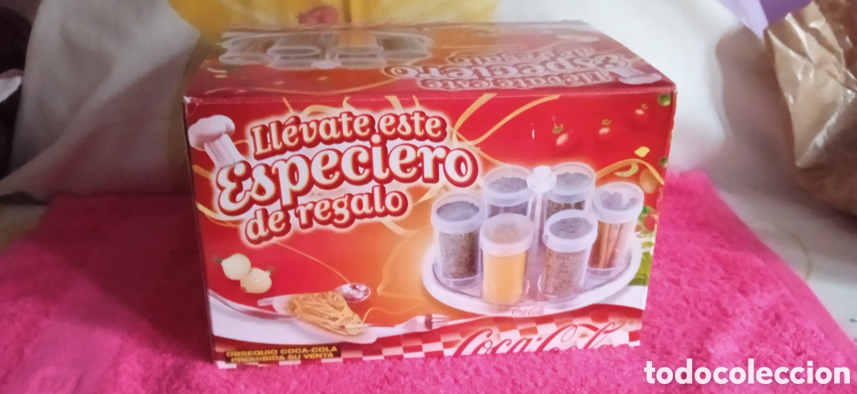 Coleccionismo de Coca-Cola y Pepsi: ESPECIERO COCA COLA EN SUS CAJA - Foto 9