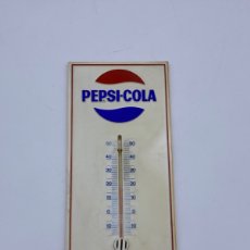 Coleccionismo de Coca-Cola y Pepsi: ANTIGUO TERMÓMETRO PUBLICITARIO PEPSI AÑOS 70. Lote 370447956