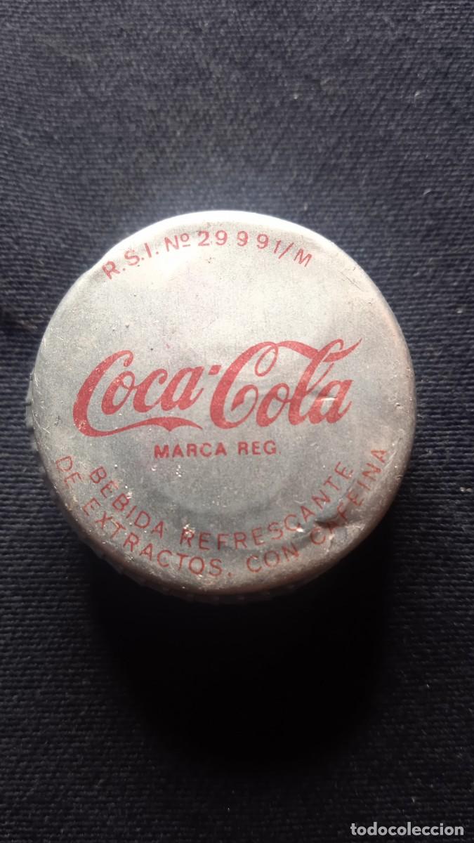 Sammeln von Coca-Cola und Pepsi: Tap&oacute;n rosca Coca-Cola 1988.
