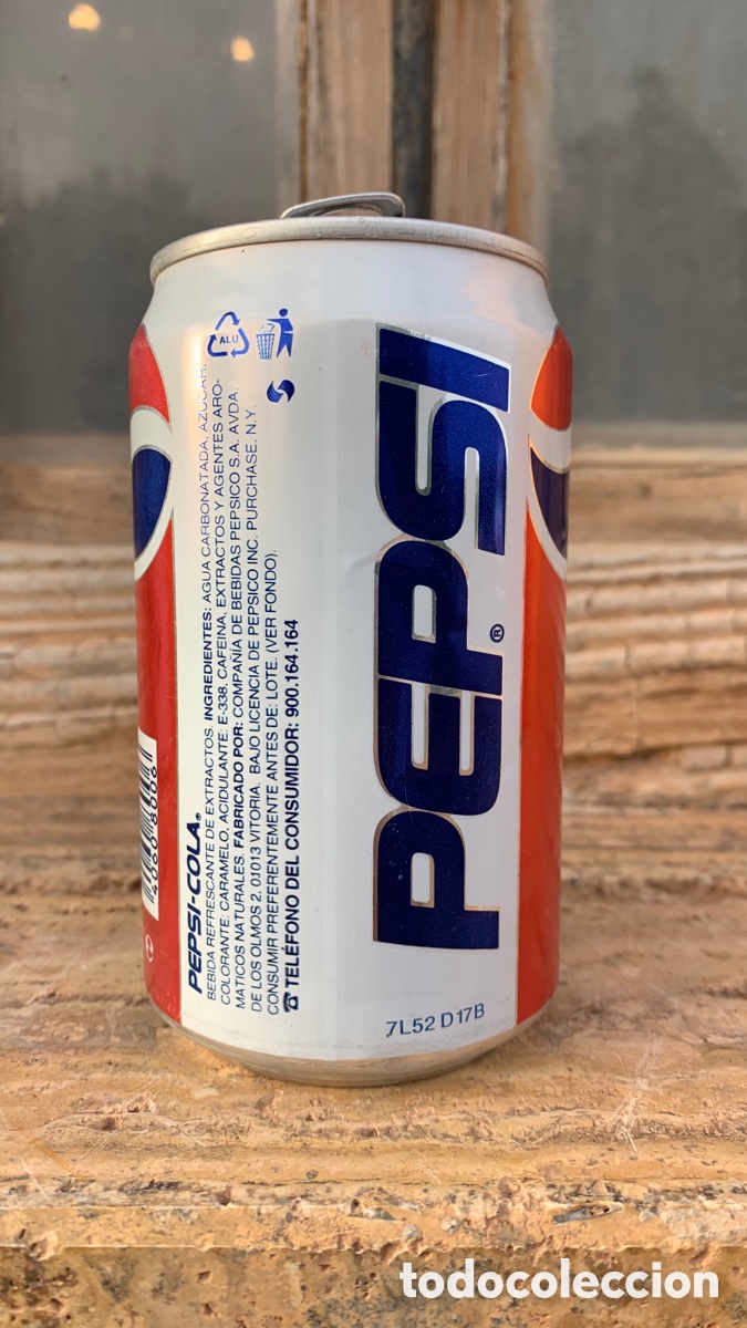 Coleccionismo de Coca-Cola y Pepsi: LATA DE PEPSI A&Ntilde;O 96 - Foto 3