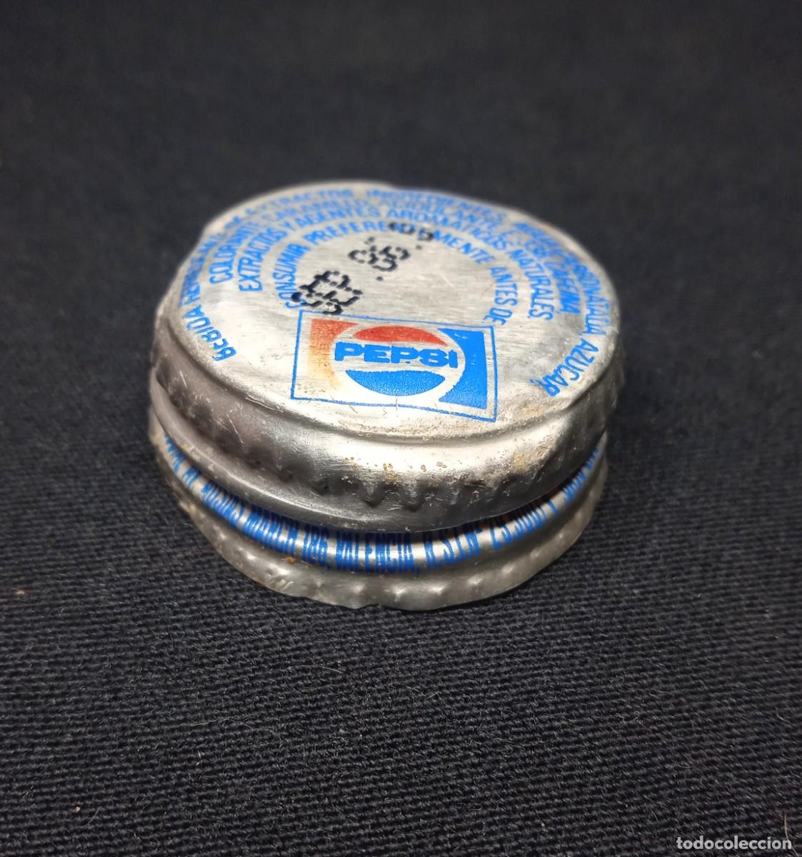 Coleccionismo de Coca-Cola y Pepsi: Tap&oacute;n Rosca Pepsi. - Foto 3