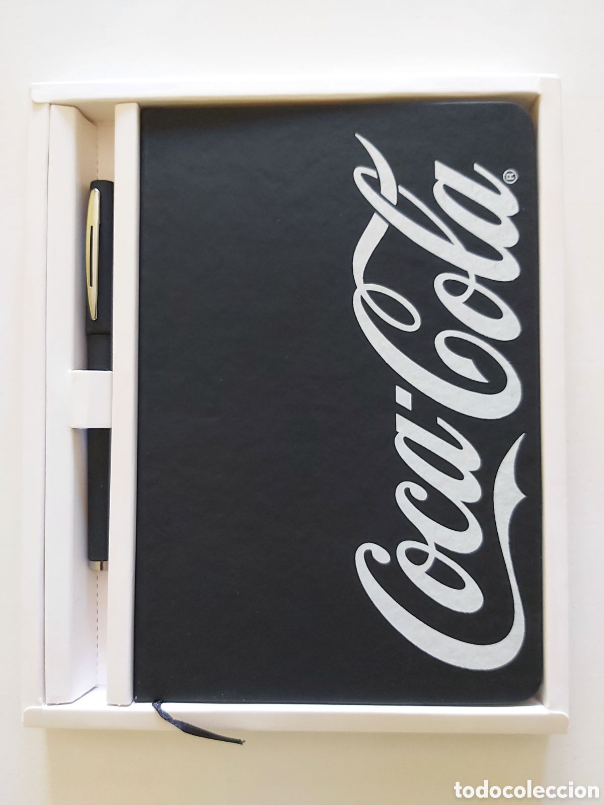 Coleccionismo de Coca-Cola y Pepsi: Set libreta y bol&iacute;grafo Coca-Cola - Foto 1