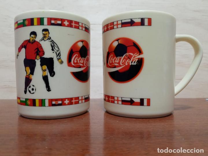 Collezionismo di Coca-Cola e Pepsi: Pareja tazas Coca Cola a&ntilde;os 80