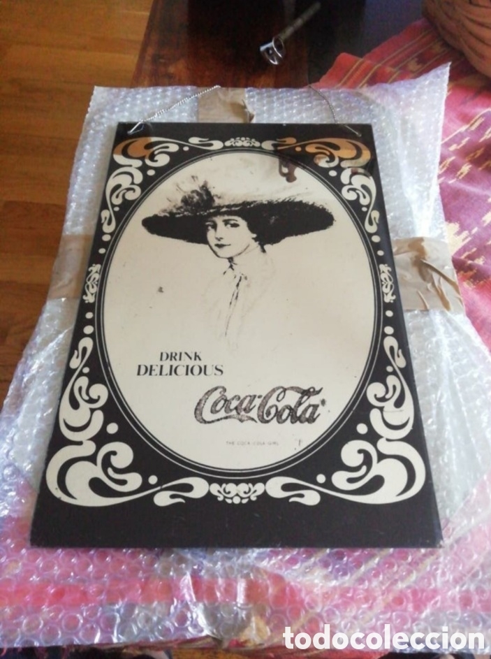 Coleccionismo de Coca-Cola y Pepsi: Espejo cocacola antiguo - Foto 1