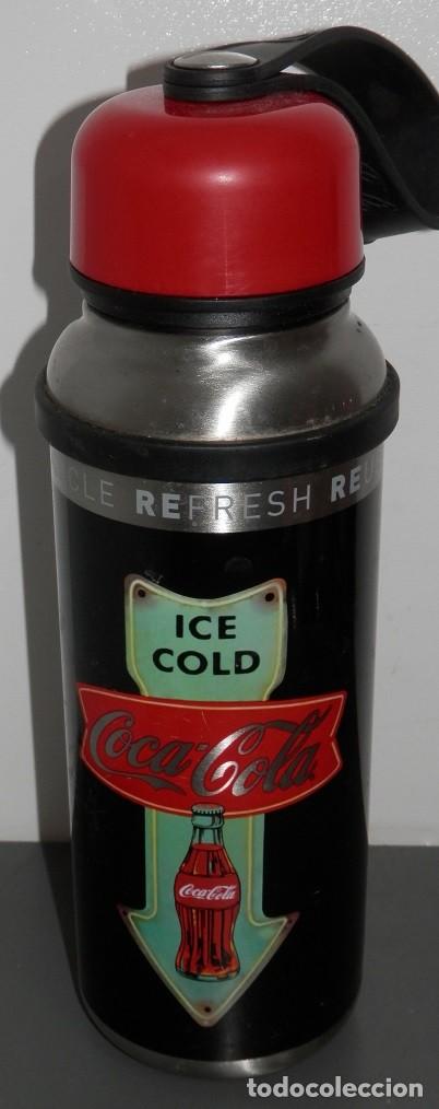 Coleccionismo de Coca-Cola y Pepsi: UNA BOTELLA TERMICA-COCA COLA - Foto 1