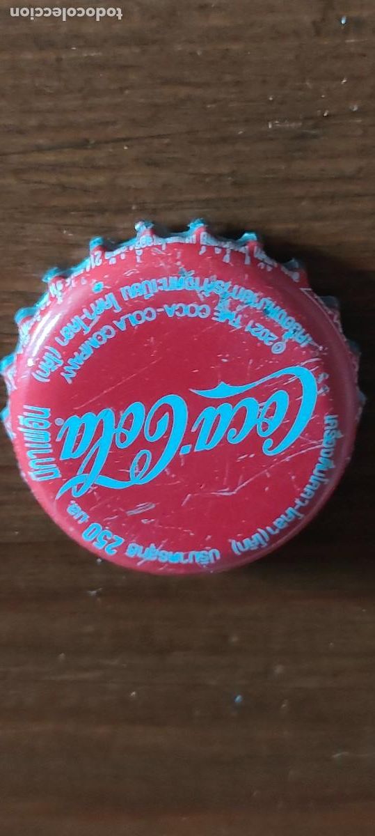 Coleccionismo de Coca-Cola y Pepsi: CHAPA COCA COLA CAMBOYA - Foto 5