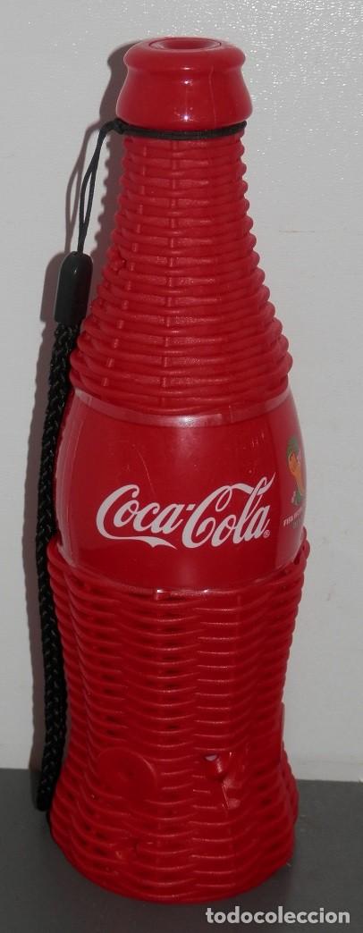 Coleccionismo de Coca-Cola y Pepsi: UNA TROMPETA/VUVUZELA -COCA COLA-BRASIL 2014