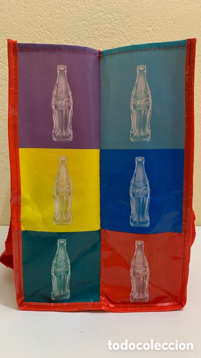 Coleccionismo de Coca-Cola y Pepsi: BOLSA DE COCA COLA PARA BOTELLAS - Foto 4
