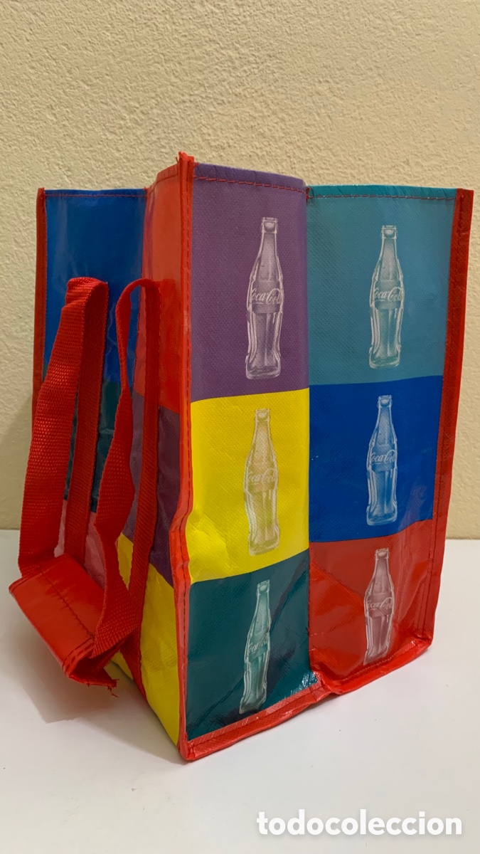 Coleccionismo de Coca-Cola y Pepsi: BOLSA DE COCA COLA PARA BOTELLAS - Foto 1