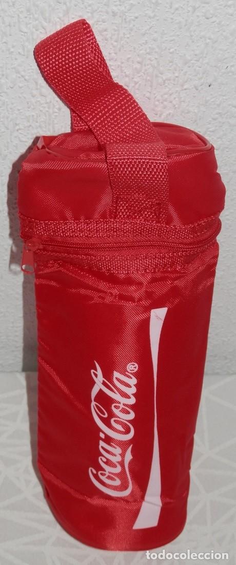 Coleccionismo de Coca-Cola y Pepsi: UN FUNDA PARA BOTELLA -COCA COLA - Foto 3
