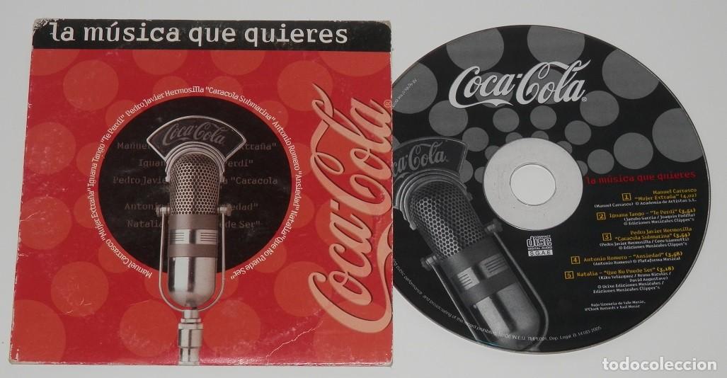Collezionismo di Coca-Cola e Pepsi: UN CD -COCA COLA