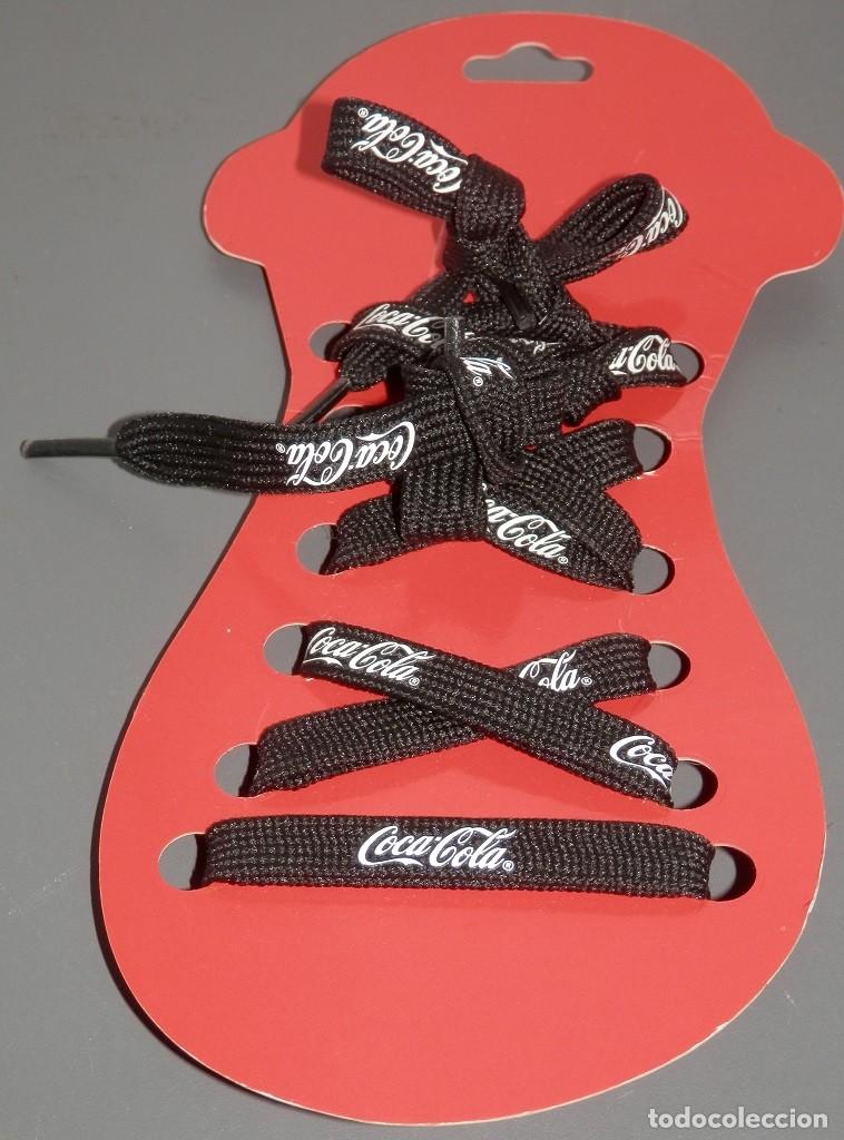 Coleccionismo de Coca-Cola y Pepsi: UNS CORDONES-COCA COLA - Foto 1