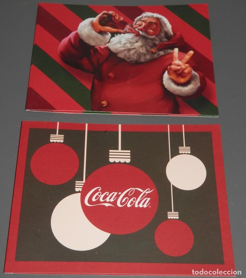 Collectionnisme de Coca-Cola et Pepsi: UN LOTE DE DOS TARJETAS-COCA COLA
