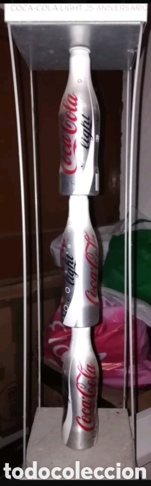 Coleccionismo de Coca-Cola y Pepsi: Soporte con botellas de coca cola - Foto 2