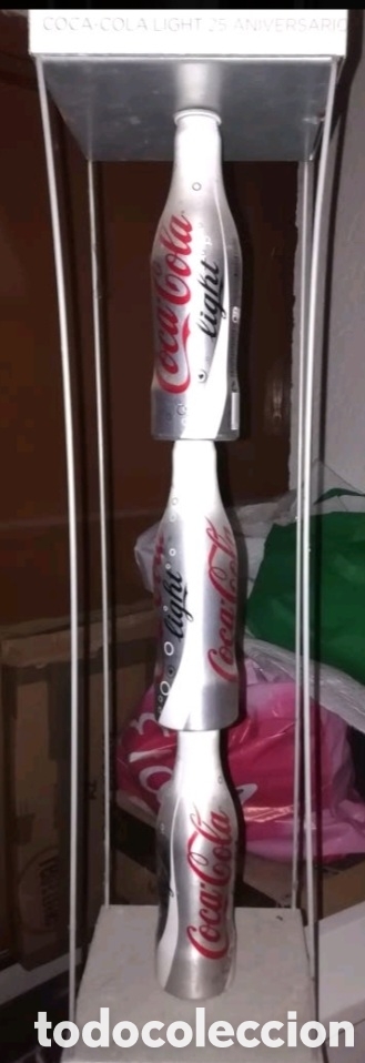 Coleccionismo de Coca-Cola y Pepsi: Soporte con botellas de coca cola - Foto 1