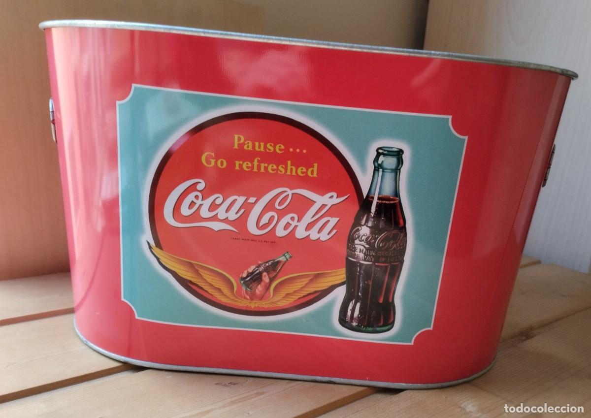 Coleccionismo de Coca-Cola y Pepsi: Cubitera vintage de Coca-Cola - Foto 2