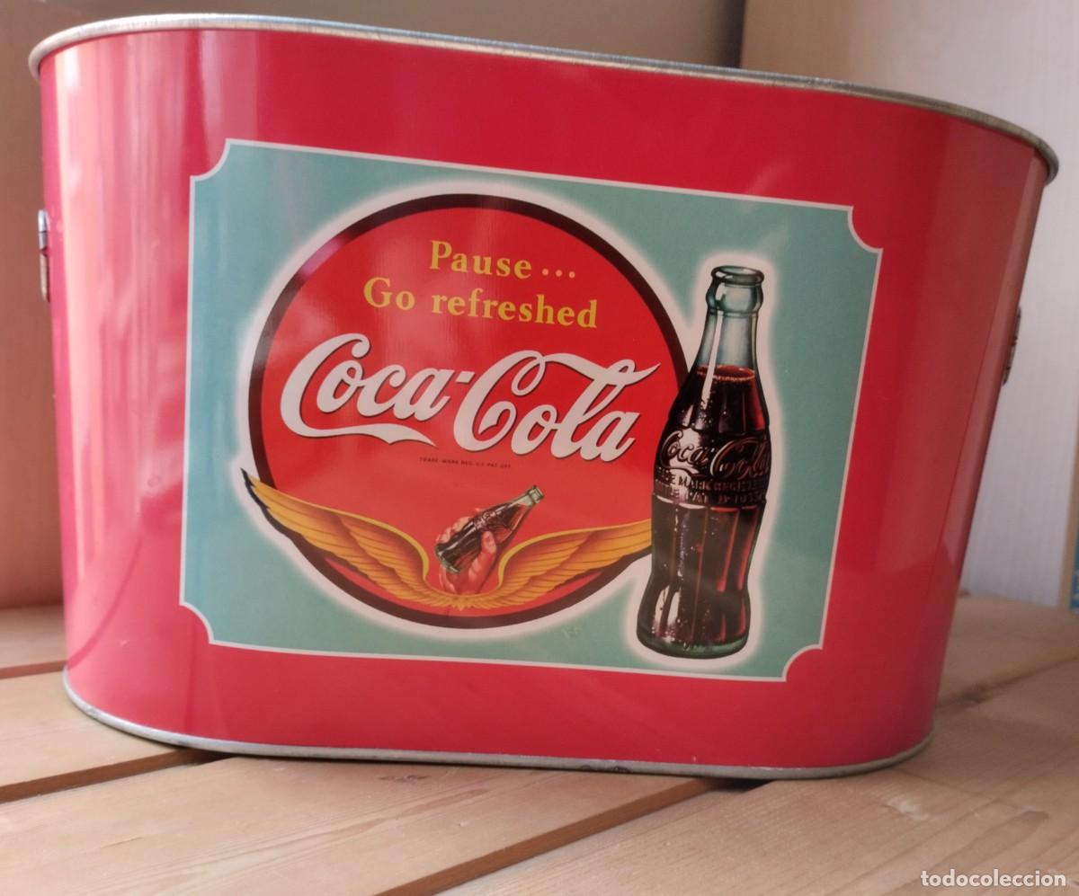 Coleccionismo de Coca-Cola y Pepsi: Cubitera vintage de Coca-Cola - Foto 3