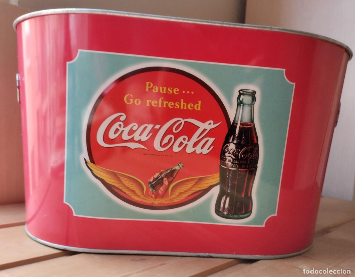 Coleccionismo de Coca-Cola y Pepsi: Cubitera vintage de Coca-Cola - Foto 4