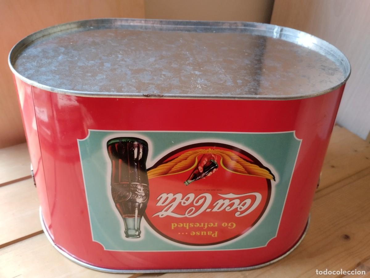 Coleccionismo de Coca-Cola y Pepsi: Cubitera vintage de Coca-Cola - Foto 11