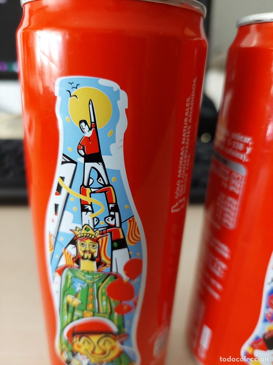Coleccionismo de Coca-Cola y Pepsi: Pack coleccion 2 latas Coca cola edici&oacute;n especial Barcelona (vacias)
