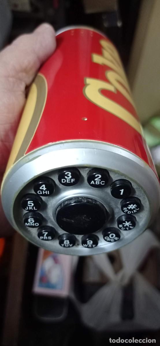 Collectionnisme de Coca-Cola et Pepsi: ANTIGUO TELEFONO CON FORMA DE BOTE COCACOLA COCA-COLA