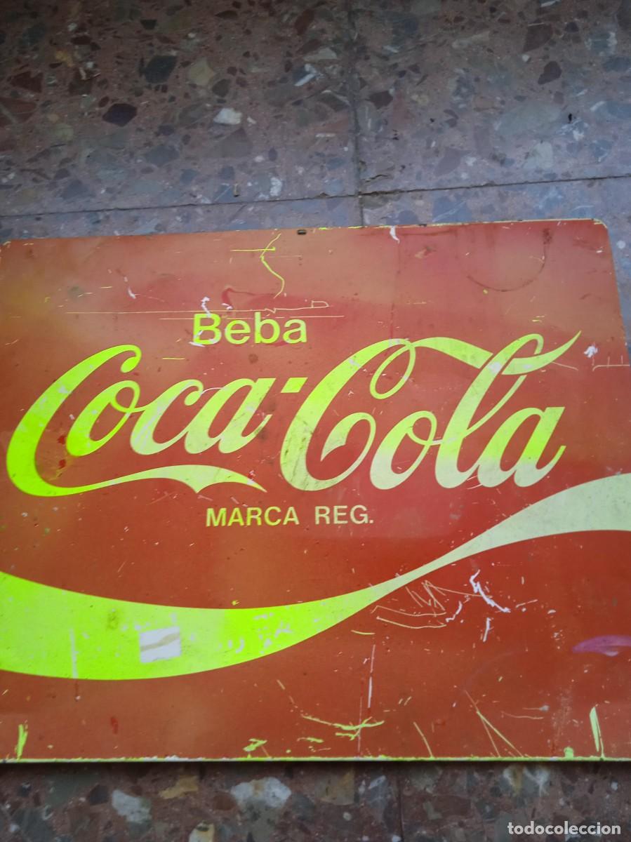 Coleccionismo de Coca-Cola y Pepsi: Bonita placa original de coca cola