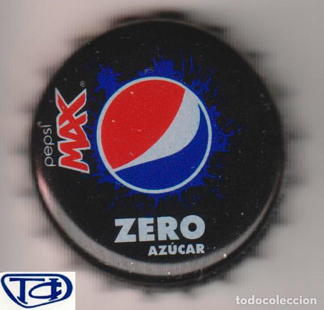 Collectionnisme de Coca-Cola et Pepsi: chapa refresco PEPSI MAX ZERO AZUCAR tap&oacute;n corona soda bottle caps kronkorken SOY.YO