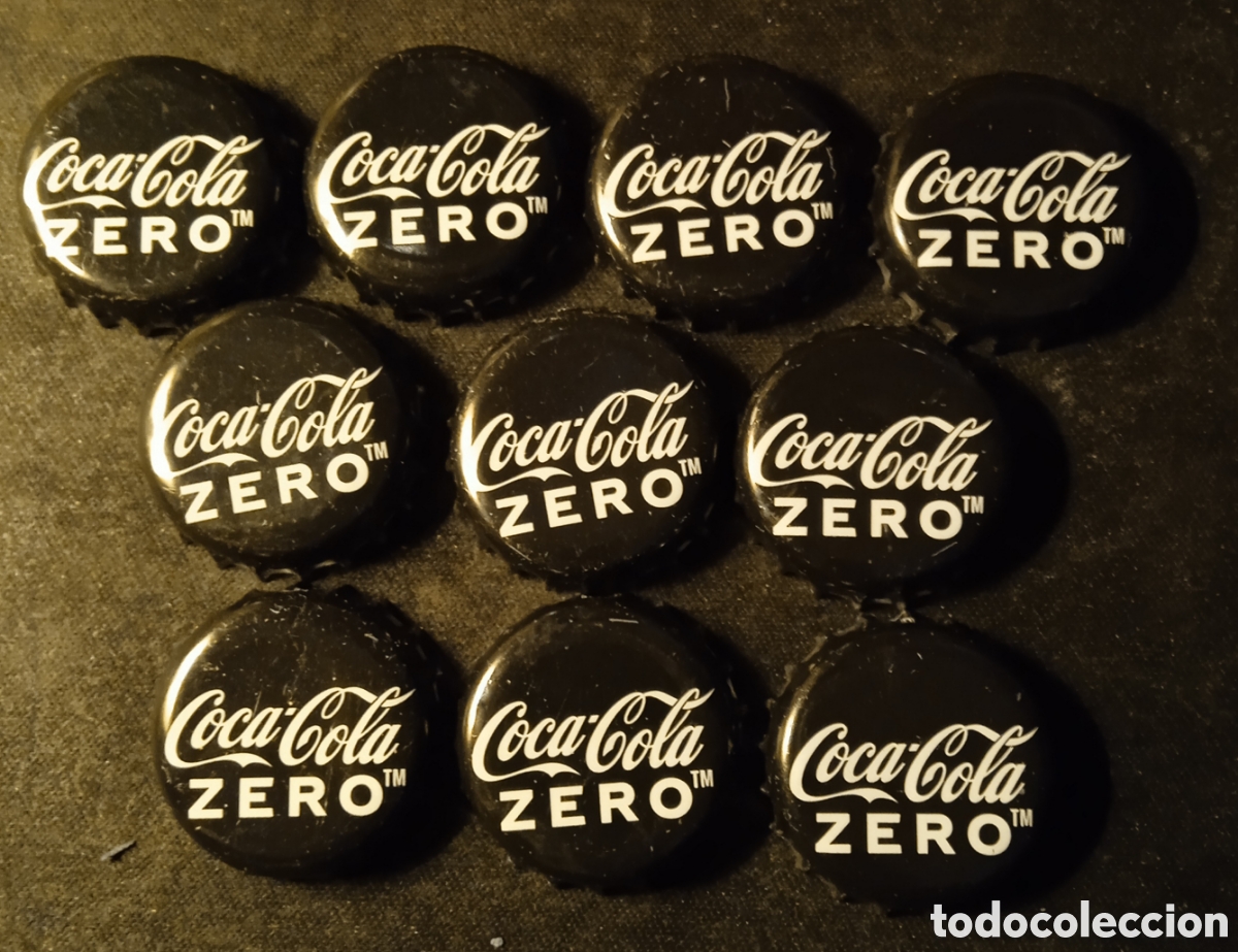 Collezionismo di Coca-Cola e Pepsi: LOTE CHAPAS COCA-COLA ZERO