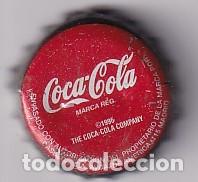 Collectionnisme de Coca-Cola et Pepsi: CHAPA O TAP&Oacute;N COCA COLA FONDO ROJO