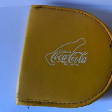 Coleccionismo de Coca-Cola y Pepsi: ESTUCHE PORTA CD´S COCA COLA AMARILLO (10 CD´S)
