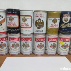 Coleccionismo de Coca-Cola y Pepsi: LOTE LATA CERVEZAS AGUILA. Lote 390785494