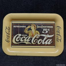 Coleccionismo de Coca-Cola y Pepsi: PRECIOSA SAFATA PUBLICIDAD - COCA-COLA - AÑO 1989 - PIEZA DE COLECCIÓN CURIOSA / CAA