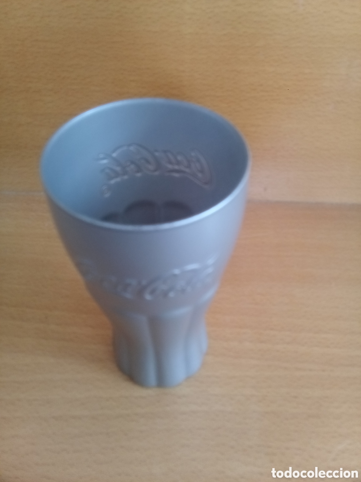 Coleccionismo de Coca-Cola y Pepsi: VASO COCA COLA CRISTAL GRIS - Foto 2