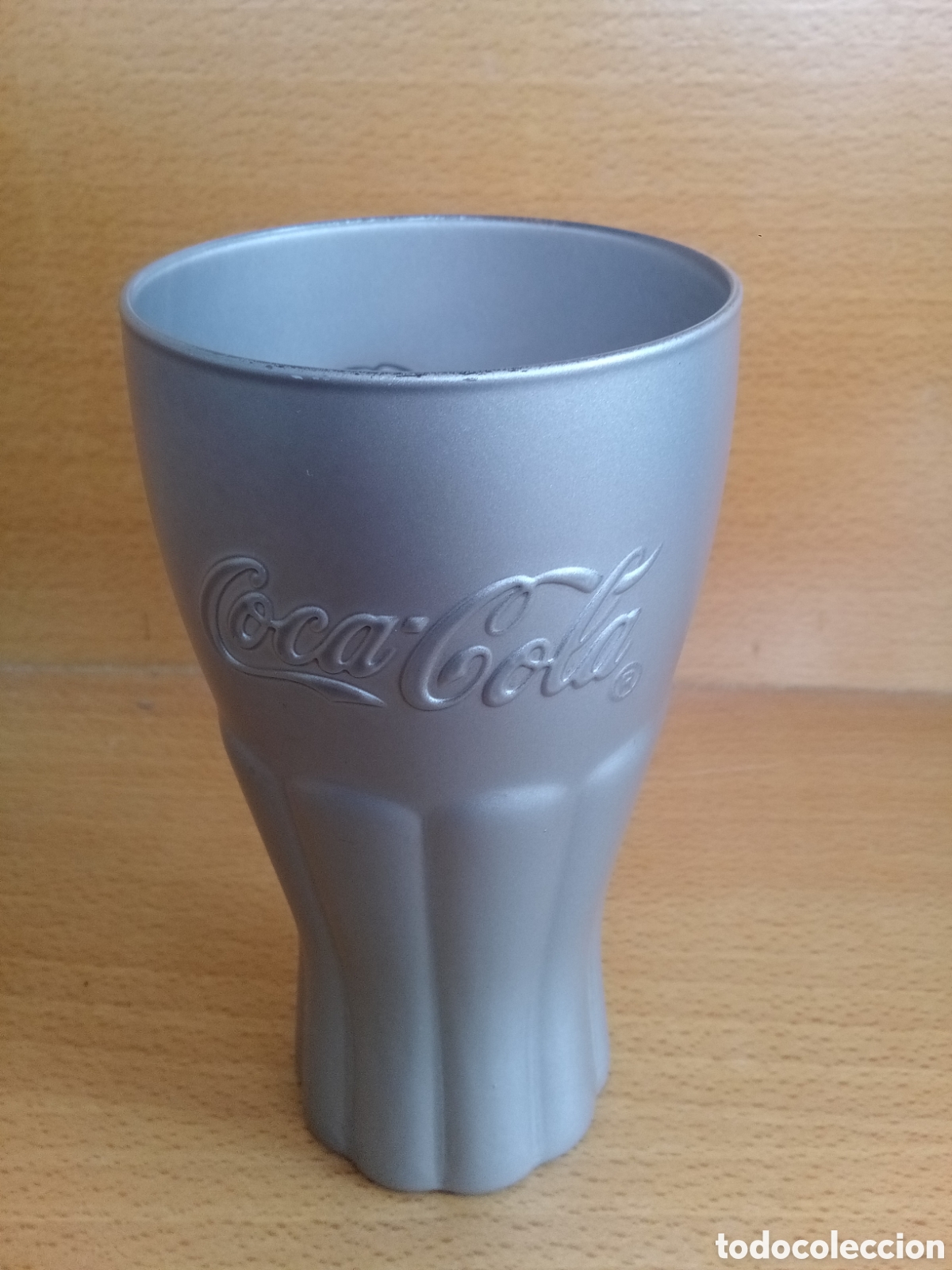 Coleccionismo de Coca-Cola y Pepsi: VASO COCA COLA CRISTAL GRIS - Foto 1