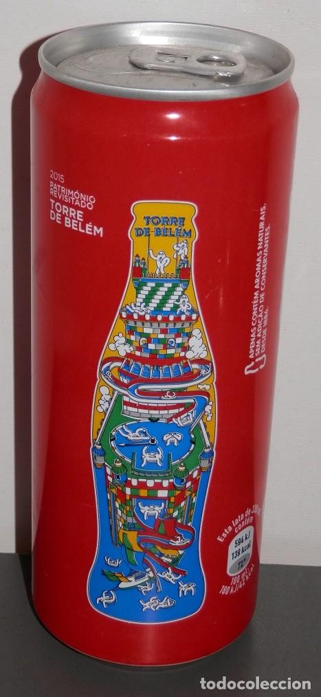 Coleccionismo de Coca-Cola y Pepsi: UNA LATA DE COCA COLA DE PORTUGAL-TORRE DE BEL&Eacute;M(SE ENVIA LLENA)