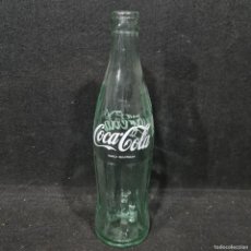 Coleccionismo de Coca-Cola y Pepsi: ANTIGUA BOTELLA CRISTAL - COCA COLA - SERIGRAFIADA - 22 CM / CAA 22.472