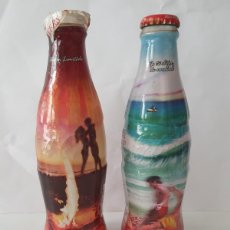 Coleccionismo de Coca-Cola y Pepsi: LOTE DE 2 COCA COLA 2002 INDUSTRIA ARGENTINA. Lote 395905824