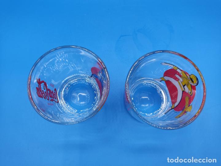 Coleccionismo de Coca-Cola y Pepsi: LOTE DE 2 VASOS DE COCA COLA DE LOS POWERS RANGERS - Foto 5